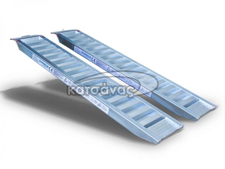 2ΡΑΜΠΕΣ ΑΛΟΥΜΙΟΥ ΜΗΚΟΥΣ 160mm